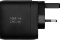 Native Union USB-A / 2x USB-C Hálózati Gyorstöltő Adapter 67W - Fekete