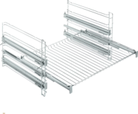 AEG TR3LFSTV FlexiRunners Teleszkópos sütősín ProCombi sütőhöz (3pár/csomag) - Ezüst