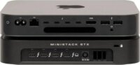OWC miniStack STX 2,5" / 3,5" Thunderbolt 4 Külső HDD/SSD ház - Fekete/Ezüst