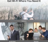 Mercusys MT110 Hordozható 4G+ LTE WiFi 2200mAh Router - Fekete