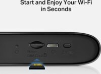 Mercusys MT110 Hordozható 4G+ LTE WiFi 2200mAh Router - Fekete