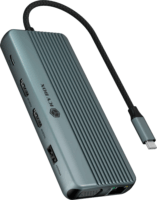 ICY BOX IB-DK4062-CPD 12in1 Univerzális USB-C Laptop Dokkoló Állomás 100 Watt