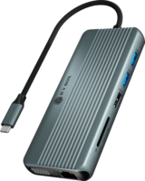 ICY BOX IB-DK4062-CPD 12in1 Univerzális USB-C Laptop Dokkoló Állomás 100 Watt