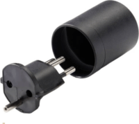 NN 153/SW/1 Svájc Type12 - E/J utazó adapter - Fekete