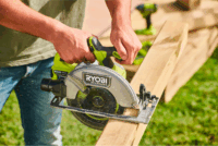 Ryobi ONE+ RCS18BL-0 Brushless Akkus Kézi Körfűrész Ø184mm 18Volt