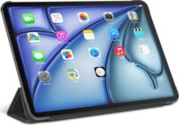 Decoded Apple iPad 11" Air M2 Szilikon tok - Fekete