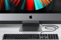 Satechi W3 Vezetékes Slim Billentyűzet - Ezüst/Fekete (DE)