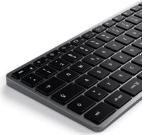 Satechi W3 Vezetékes Slim Billentyűzet - Ezüst/Fekete (DE)