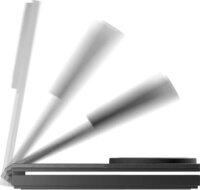 Native Union Rise 2 az 1-ben Qi2 Mágneses Wireless töltő 15W - Fekete