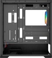 Silentware Core 100 ARGB Midi Torony Számítógépház + 4db 120mm ARGB ventilátor - Fekete