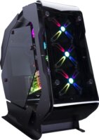 Zalman Z-Machine 500 Midi Torony Számítógépház + 5db 120mm ARGB ventilátor - Fekete