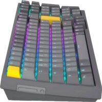 ENDORFY Celeris 1800 Wireless Gaming Mechanikus RGB Billentyűzet DE - Szürke/Sárga