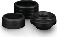 Thermal Grizzly TG-DM-FIT-0002 DeltaMate Fitting G1/4" apa HT16 Adapter - Fekete