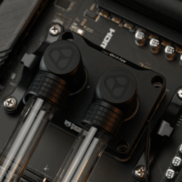 Thermal Grizzly TG-DM-FIT-0002 DeltaMate Fitting G1/4" apa HT16 Adapter - Fekete