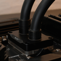 Thermal Grizzly TG-DM-FIT-0002 DeltaMate Fitting G1/4" apa HT16 Adapter - Fekete