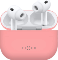 Fixed Ultravékony Apple Airpods Pro 3 szilikon fülhallgató védőtok - Rózsaszín