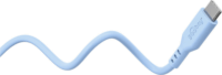 Goobay 77741 USB-C 2.0 Apa - USB-C 2.0 Apa Szilikon Adat és Töltőkábel 60W 1.5m - Kék