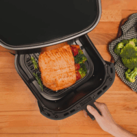 Cecotec Fantastik 5500 AirFryer Forrólevegős sütő 5,5L 1500 Watt - Fekete