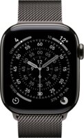 Apple Watch Series 11 42mm Okosóra S/M Titán Milánói Szíjjal - Titán / Szürke
