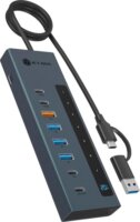 ICY BOX IB-HUB1743-CPD 9-port USB-C HUB