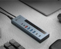ICY BOX IB-HUB1743-CPD 9-port USB-C HUB