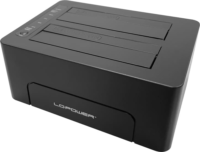 LC-Power LC-DOCK-C-V2 HDD/SSD dokkoló és klónozó állomás (4x 2,5/3,5 HDD/SSD - USB-C)
