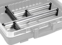 B&W 2 alumínium elválasztó szerszámosládába - Ezüst