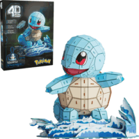 Spin Master 4D Build - Pokémon Squirtle 180 darabos karton makett