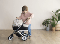 Smoby Maxi-Cosi 3az 1ben játék babakocsi - Bézs