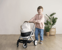 Smoby Maxi-Cosi 3az 1ben játék babakocsi - Bézs