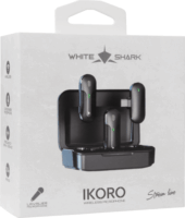 White Shark DSM-05 Ikoro vezeték nélküli csiptethető mikrofon - Fekete