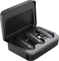 White Shark DSM-05 Ikoro vezeték nélküli csiptethető mikrofon - Fekete