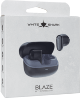 White Shark GEB-TWS201B BLAZE-B Bluetooth fülhallgató Headset - Fekete