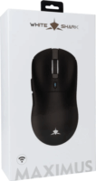 White Shark GM-9010B MAXIMUS-B Wireless Gaming Egér - Fekete