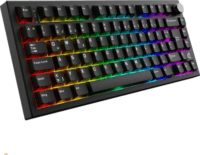 Sharkoon Skiller SGK55W Vezetékes/Wireless USB RGB Gamer Billentyűzet DE - Fekete