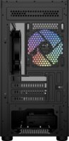 Aerocool Viewport Mini-G-BK-v4 ARGB Mini Torony Számítógép + 3db 120mm ventilátor - Fekete