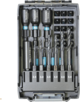 Makita E-22866 Fúrószár és Csavarbehajtó bitfej készlet akku formájú dobozban (31 db / csomag)