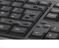 Kensington KM150 EQ Wireless USB-A Billentyűzet + Egér DE - Fekete