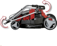 Einhell GE-CM 36/36 Li M Akkus Elektromos Fűnyíró 2x18V (Akku és töltő nélkül)