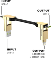 Rolling Square inCharge Xn USB-A / USB-C Hálózati Gyorstöltő Adapter 100W - Bézs