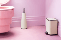 Brabantia BO 4 literes fém pedálos szemetes - Bézs