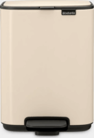 Brabantia BO 4 literes fém pedálos szemetes - Bézs