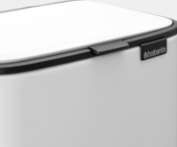 Brabantia BO 4 literes fém pedálos szemetes - Fehér