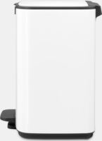 Brabantia BO 4 literes fém pedálos szemetes - Fehér