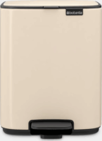 Brabantia BO 7 literes fém pedálos szemetes - Bézs