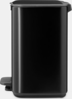 Brabantia BO 7 literes fém pedálos szemetes - Matt fekete