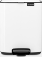 Brabantia BO 7 literes fém pedálos szemetes - Fehér