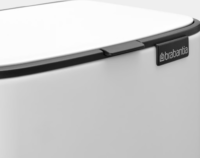 Brabantia BO 7 literes fém pedálos szemetes - Fehér