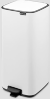 Brabantia BO 30 literes fém pedálos szemetes - Fehér