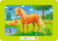 Ravensburger tiptoi 3 Haszonállatok 3x6 darabos keretes puzzle